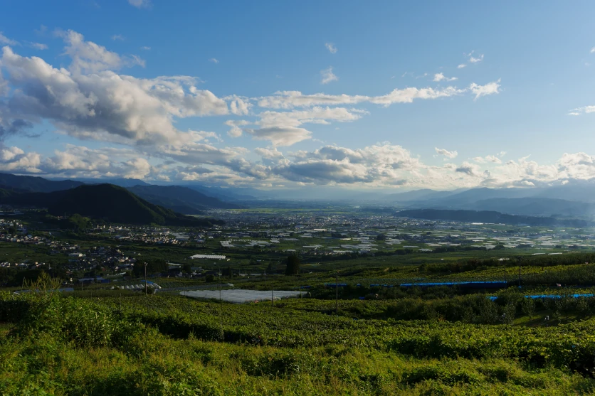 Landscape deep focus photography