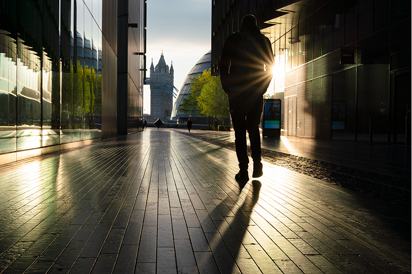 Backlight photography sample