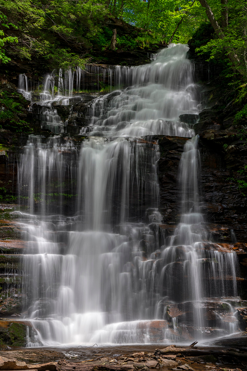 Waterfall shutter speed sample