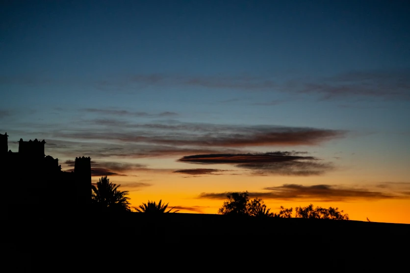 Mechanism of blue hour
