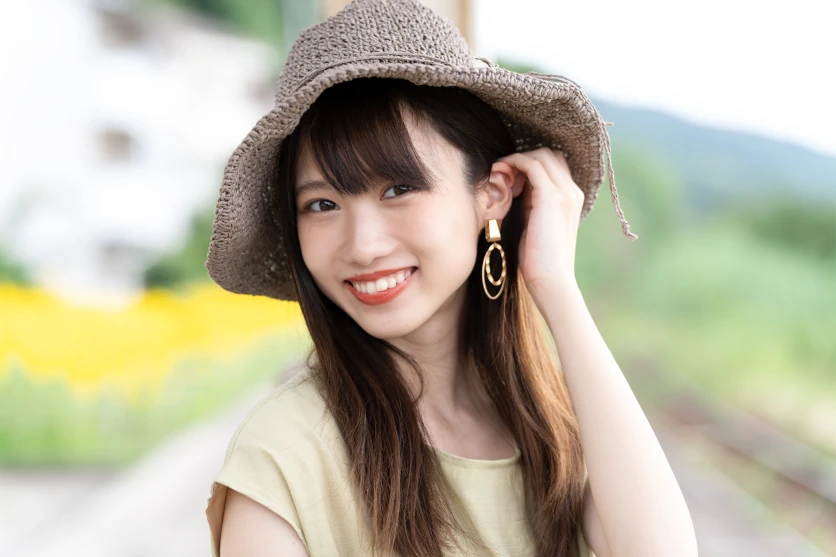 Portrait photography with telephoto lens